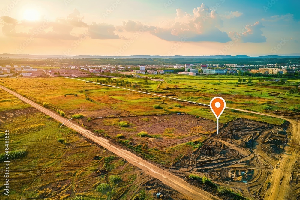 Premium plot land — Yellow Stripes Developer Moradabad